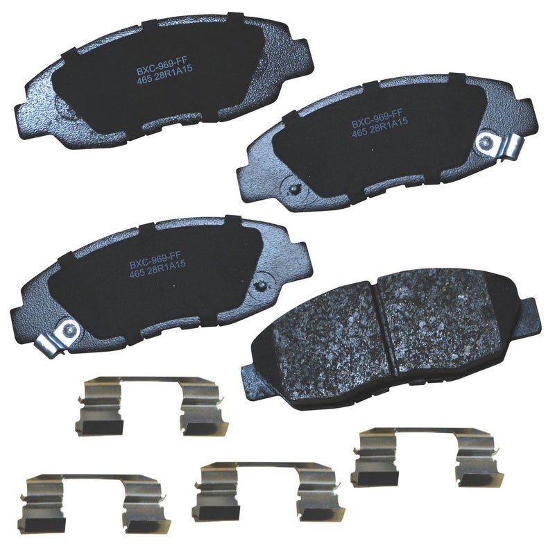 Bendix Premium SBC465 Ceramic Front Brake Pads for Acura CL 1999-1997, Honda Accord 1997-1990, Accord 2002-1999, Civic 1996 - Image 1